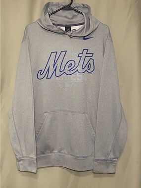 New York Mets 2015 World Series Bound Nike Therma Fit Pullover Hoodie L